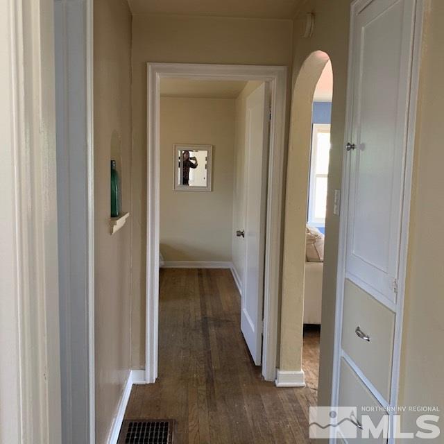 435 West Taylor Street Reno, NV 89509 - Photo 5 of 15 a view of a hallway with wooden floor and a livingroom
