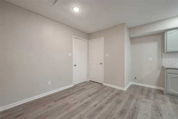 wooden floor in an empty room