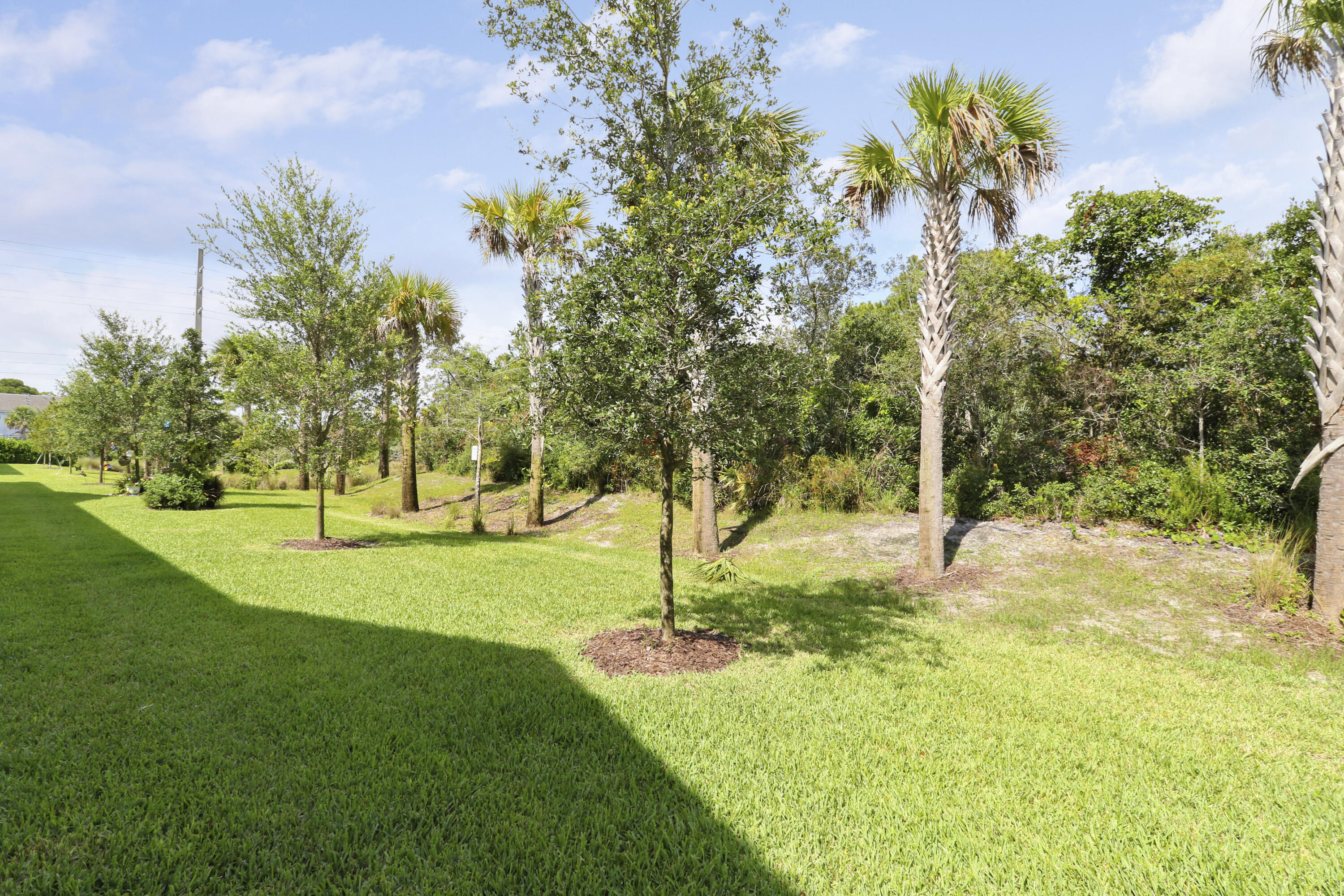 1416 Gopher Terrace Stuart, FL 34994 - Photo 30 of 53 a view of a garden with trees