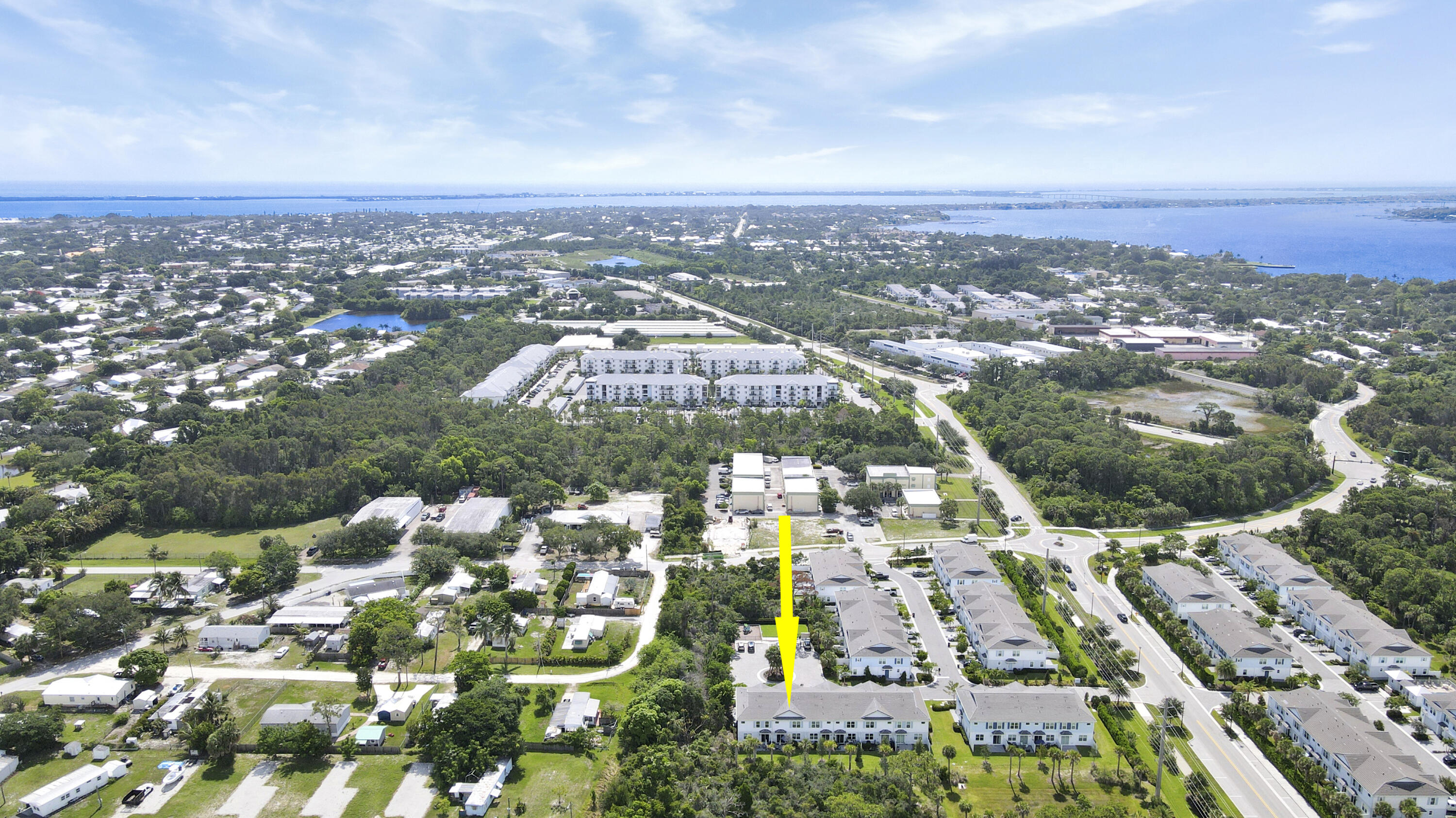 1416 Gopher Terrace Stuart, FL 34994 - Photo 48 of 53 an aerial view of a city