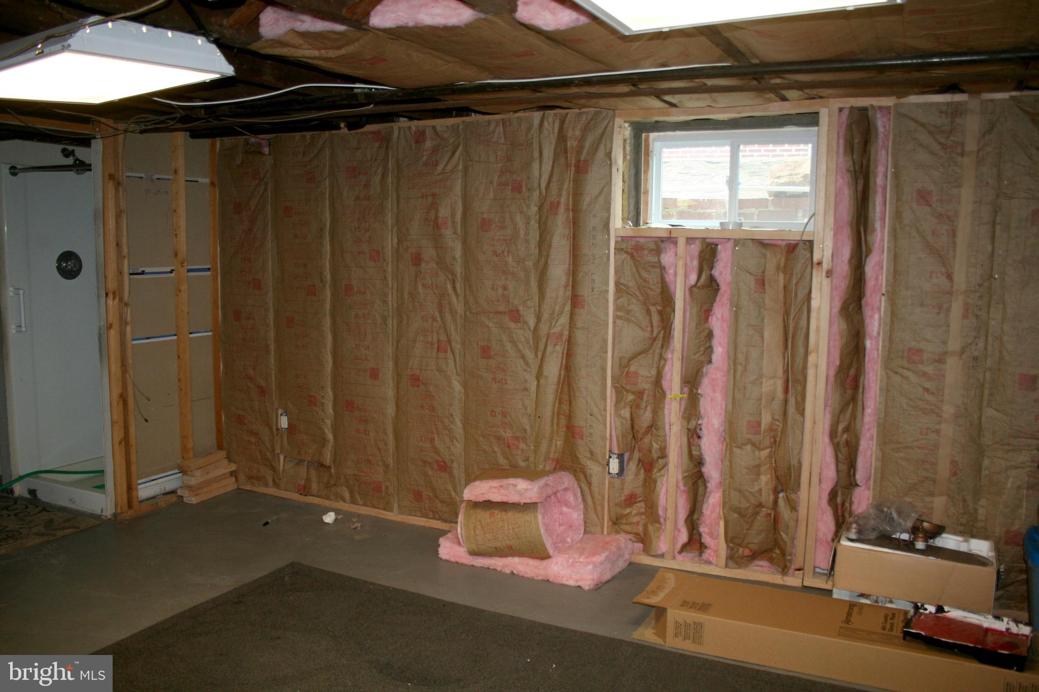 234 East County Line Road Hatboro, PA 19040 - Photo 27 of 29 insulation and new windows in basement