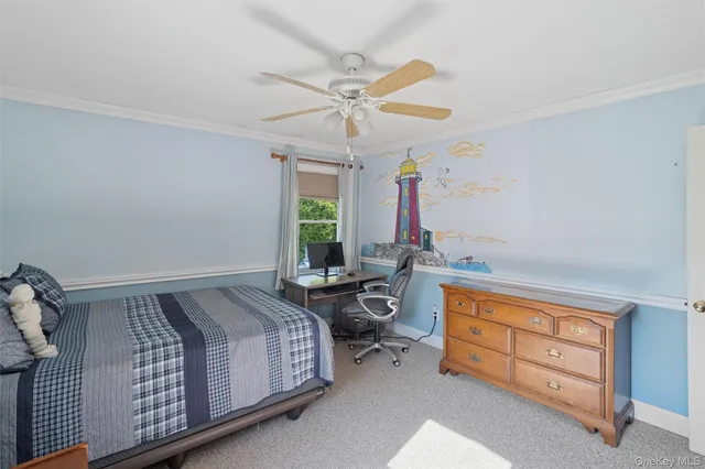 a bed room with a bed and a window