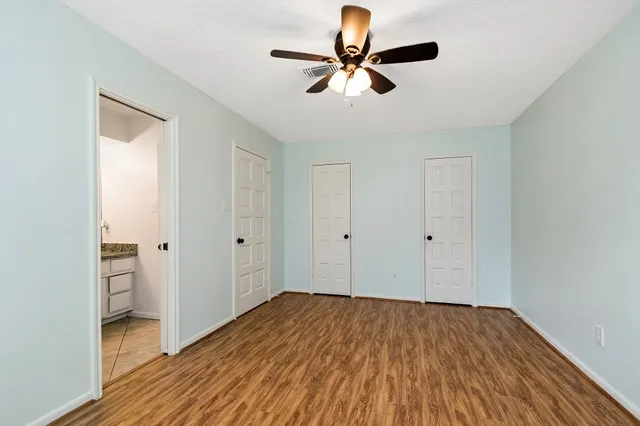 wooden floor in an empty room