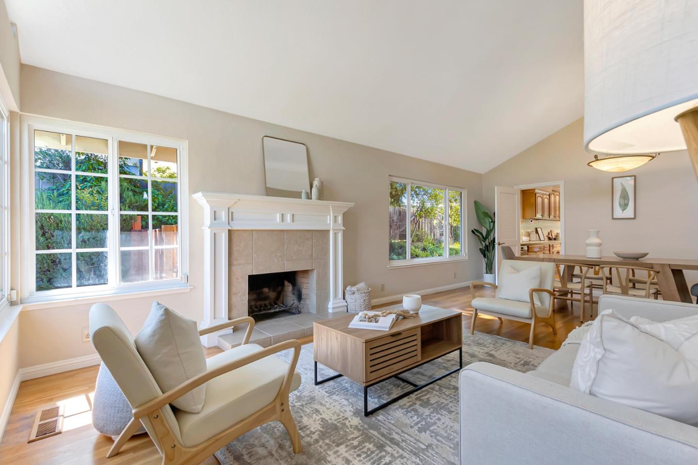 Utopia Place San Jose, CA 95127 - Photo 3 of 35 a living room with furniture and a fireplace