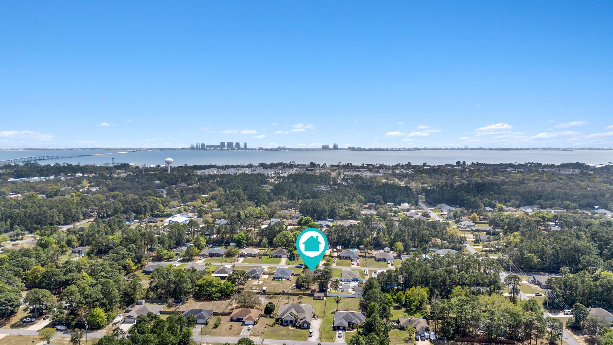 8134 Menorca Street Navarre, FL 32566 - Photo 51 of 54 an aerial view of a city