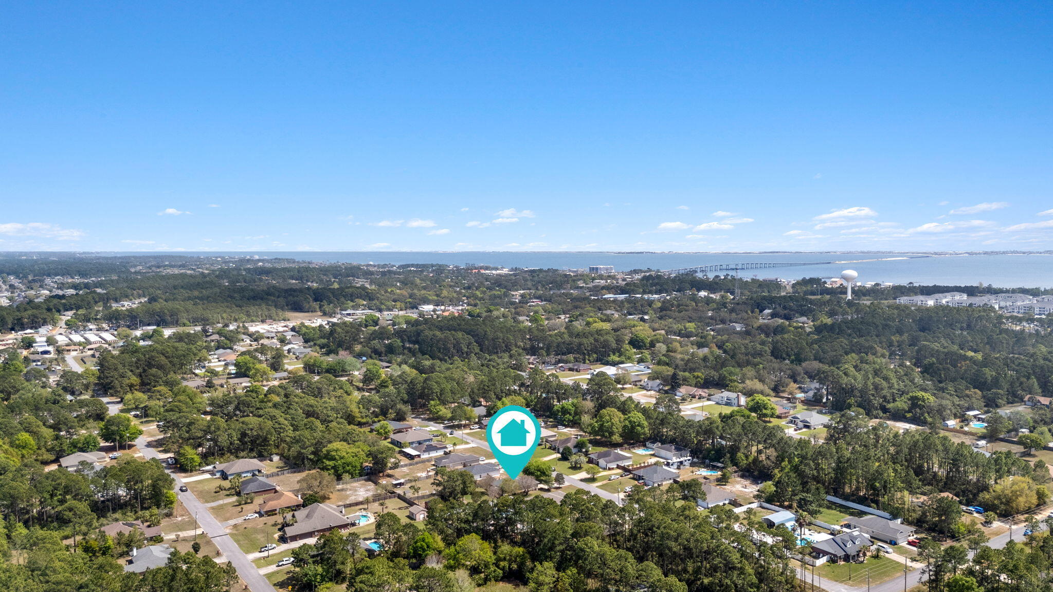 8134 Menorca Street Navarre, FL 32566 - Photo 53 of 54 an aerial view of a city