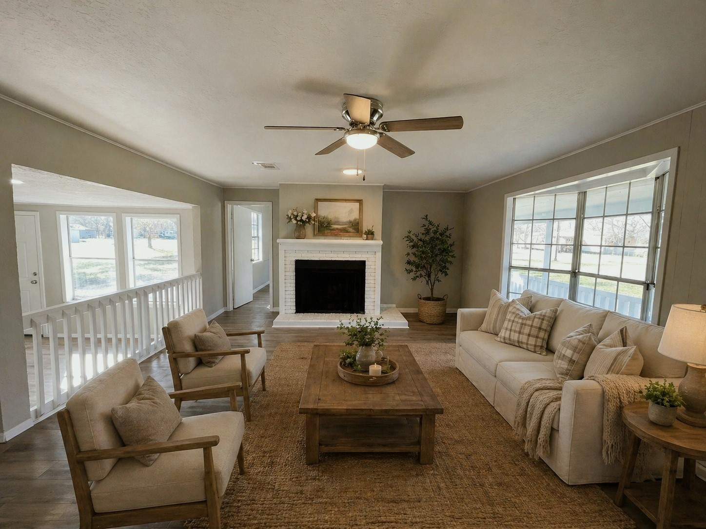 104 County Road 2401 Hull, TX 77564 - Photo 12 of 43 VIRTUAL Reimaging of living room