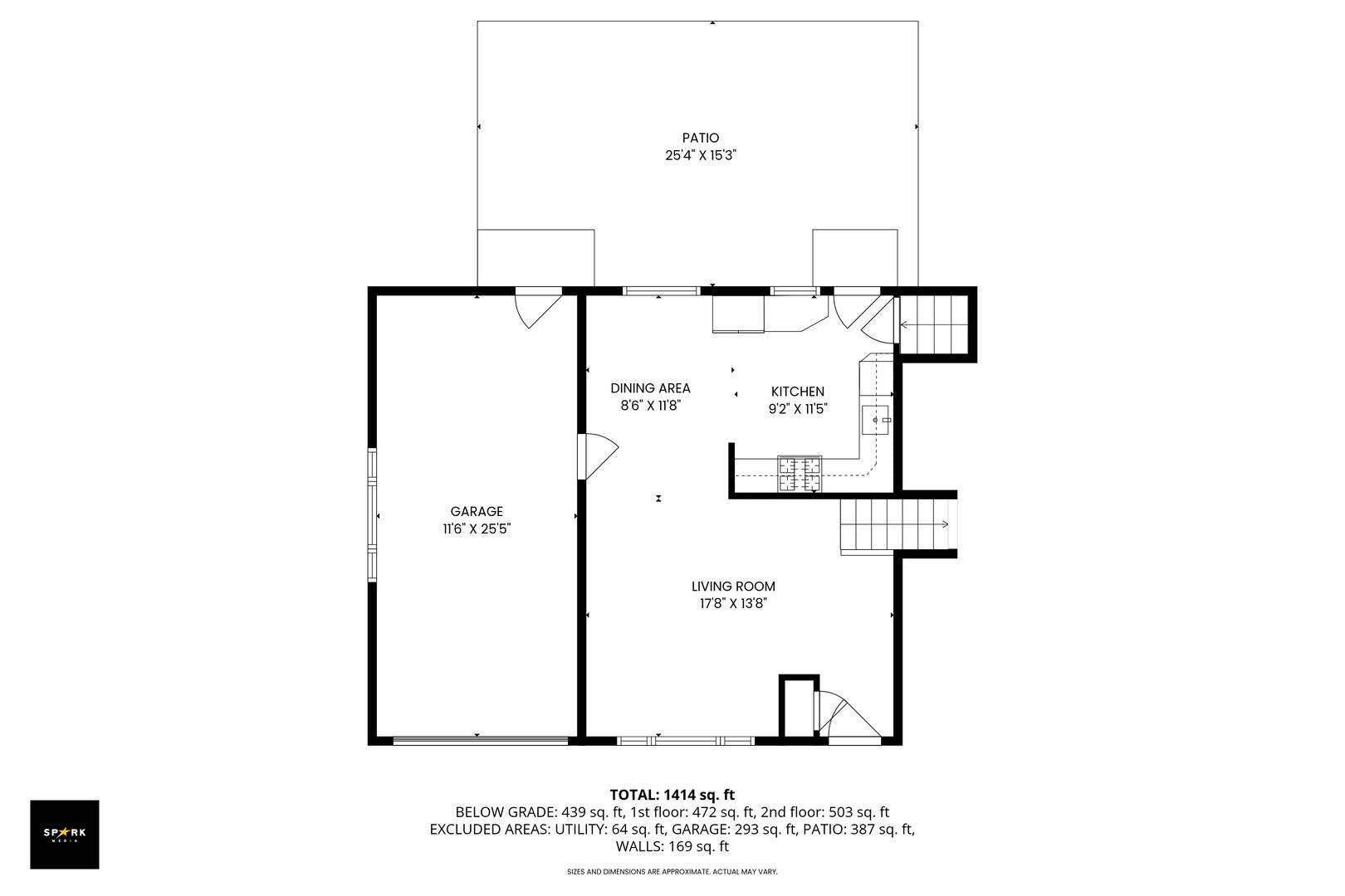 6791 Church Street Hanover Park, IL 60133 - Photo 23 of 24 a picture of floor plan