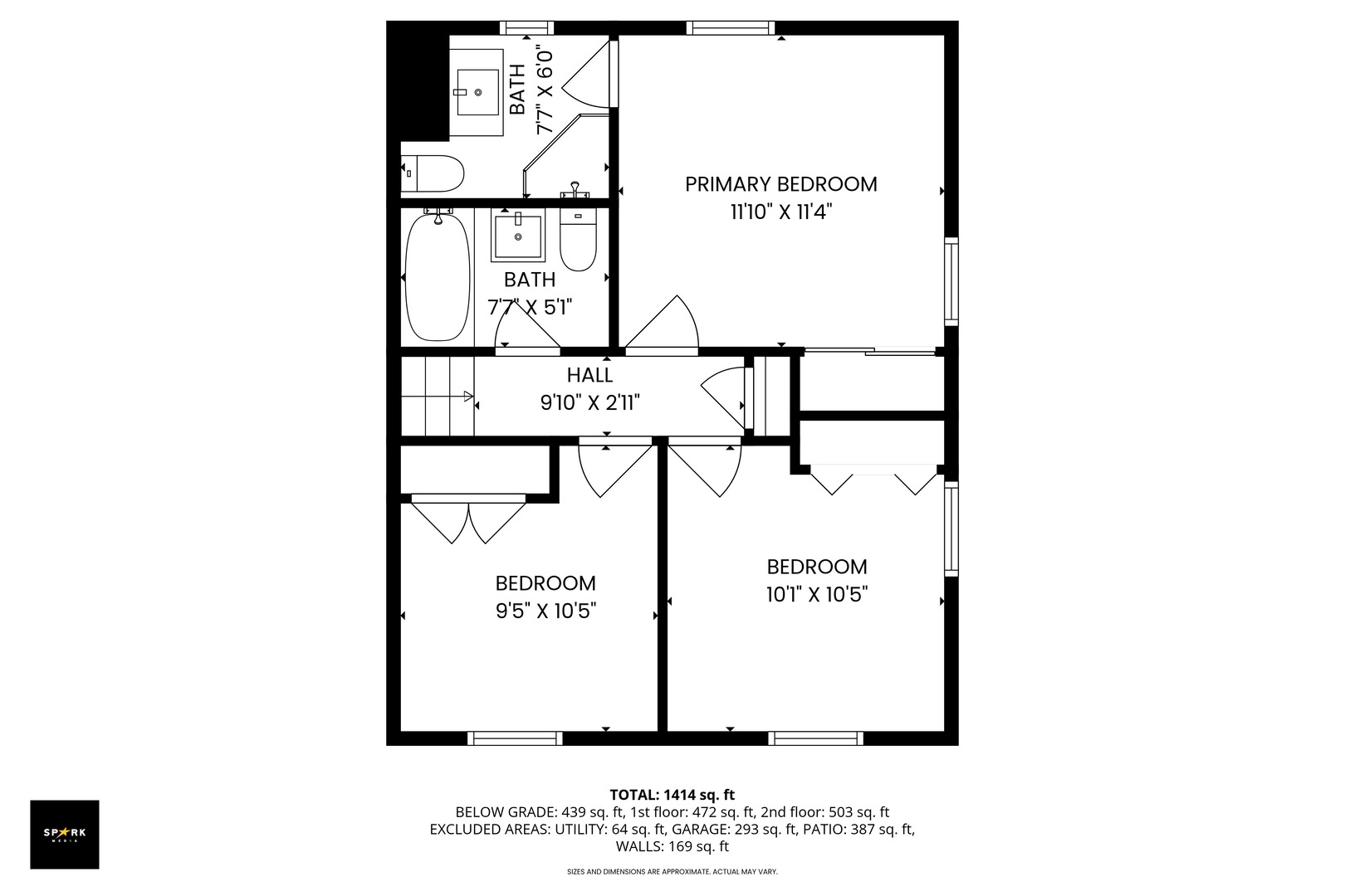 6791 Church Street Hanover Park, IL 60133 - Photo 24 of 24 a picture of a wall with a white wall and a picture