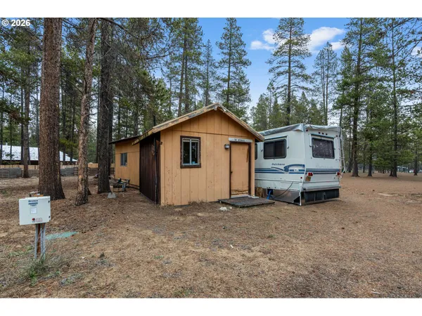 a view of a house with a patio