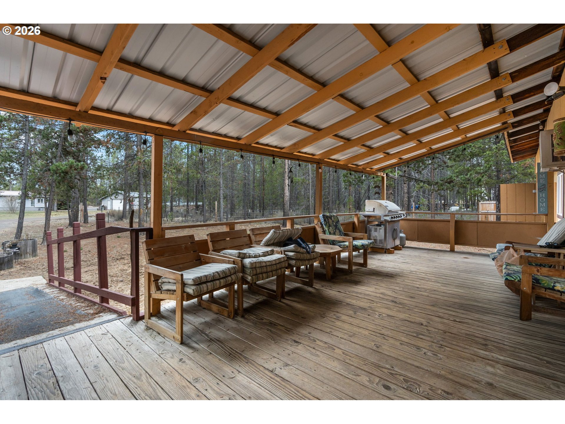 17114 Faun Lane La Pine, OR 97739 - Photo 4 of 28 a view of a patio with wooden floor