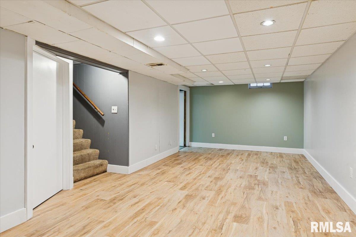 1820 33rd Street Moline, IL 61265 - Photo 19 of 25 a view of empty room with wooden floor