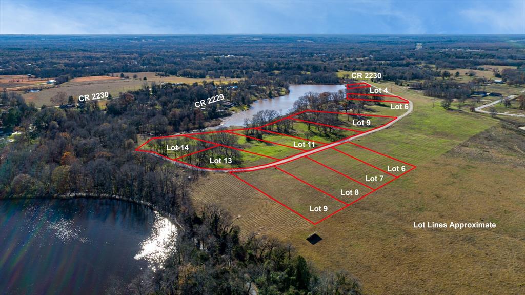 2228 Mineola Tx 75773 Mineola, TX 75773 - Photo 6 of 16 an aerial view of a house with a lake view