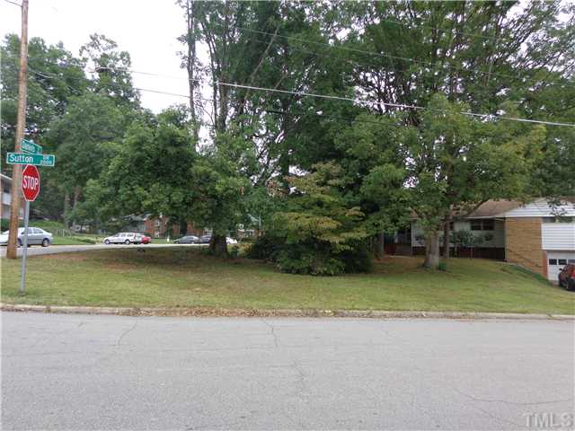 800 Daniels Street Raleigh, NC 27605 - Photo 23 of 23 Very nice corner lot with good frontage.
