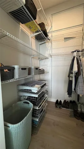 a kitchen with a stove and a cabinets