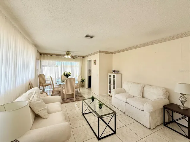 a view of a livingroom with furniture