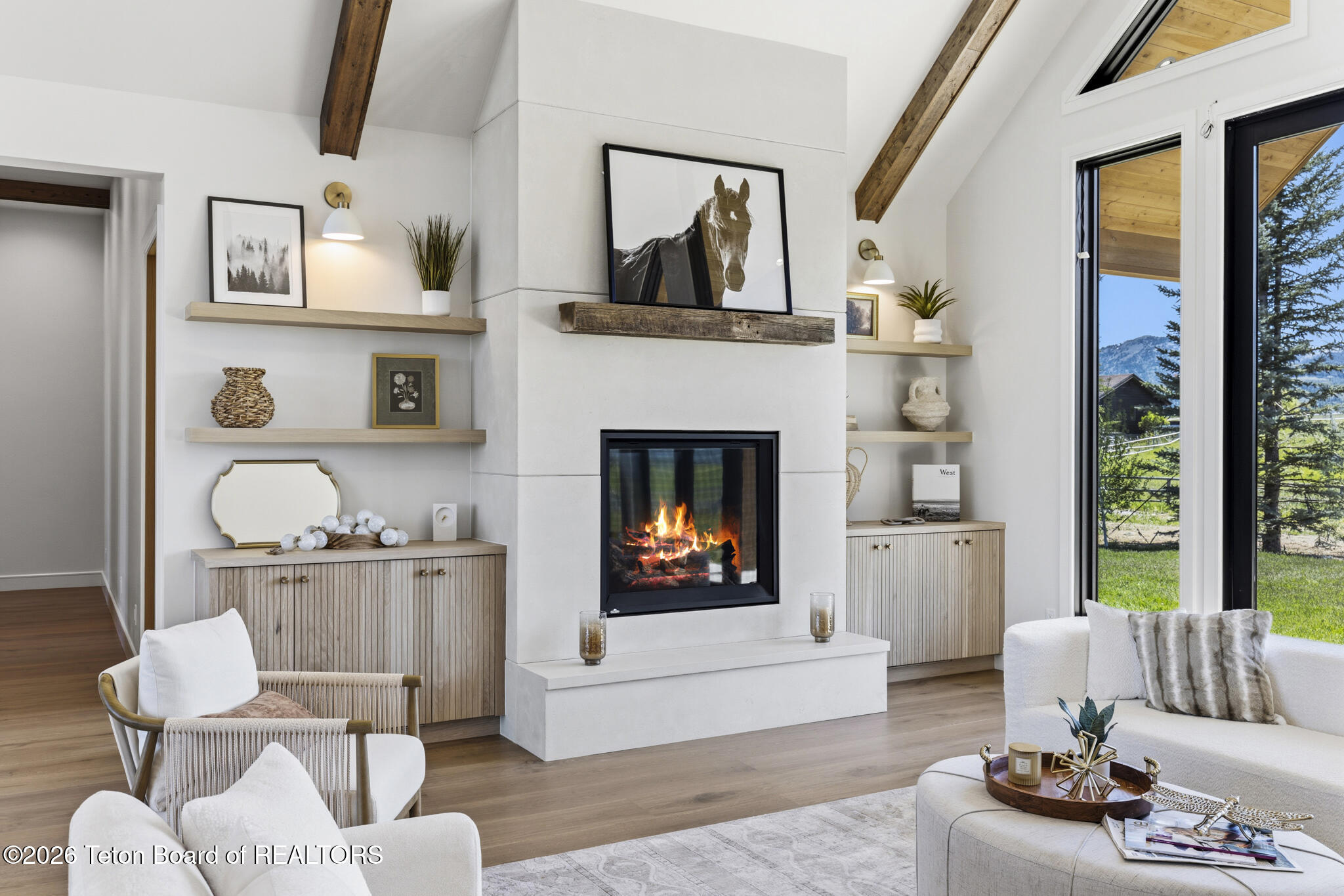 2331 Indian Ridge Road Tetonia, ID 83452 - Photo 22 of 81 Great Room Fireplace