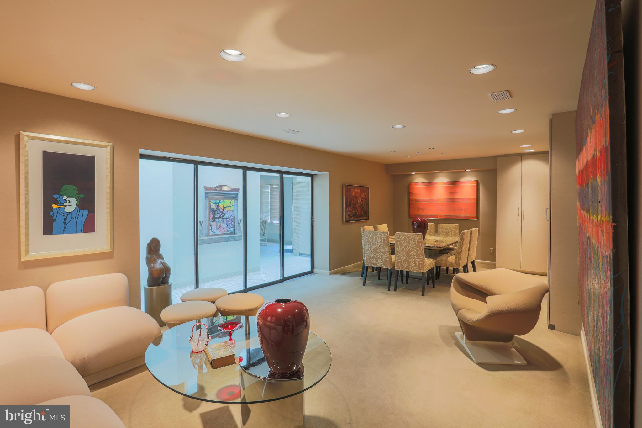 2117 Burdock Road Baltimore, MD 21209 - Photo 1 of 66 Living room with wall of glass doors