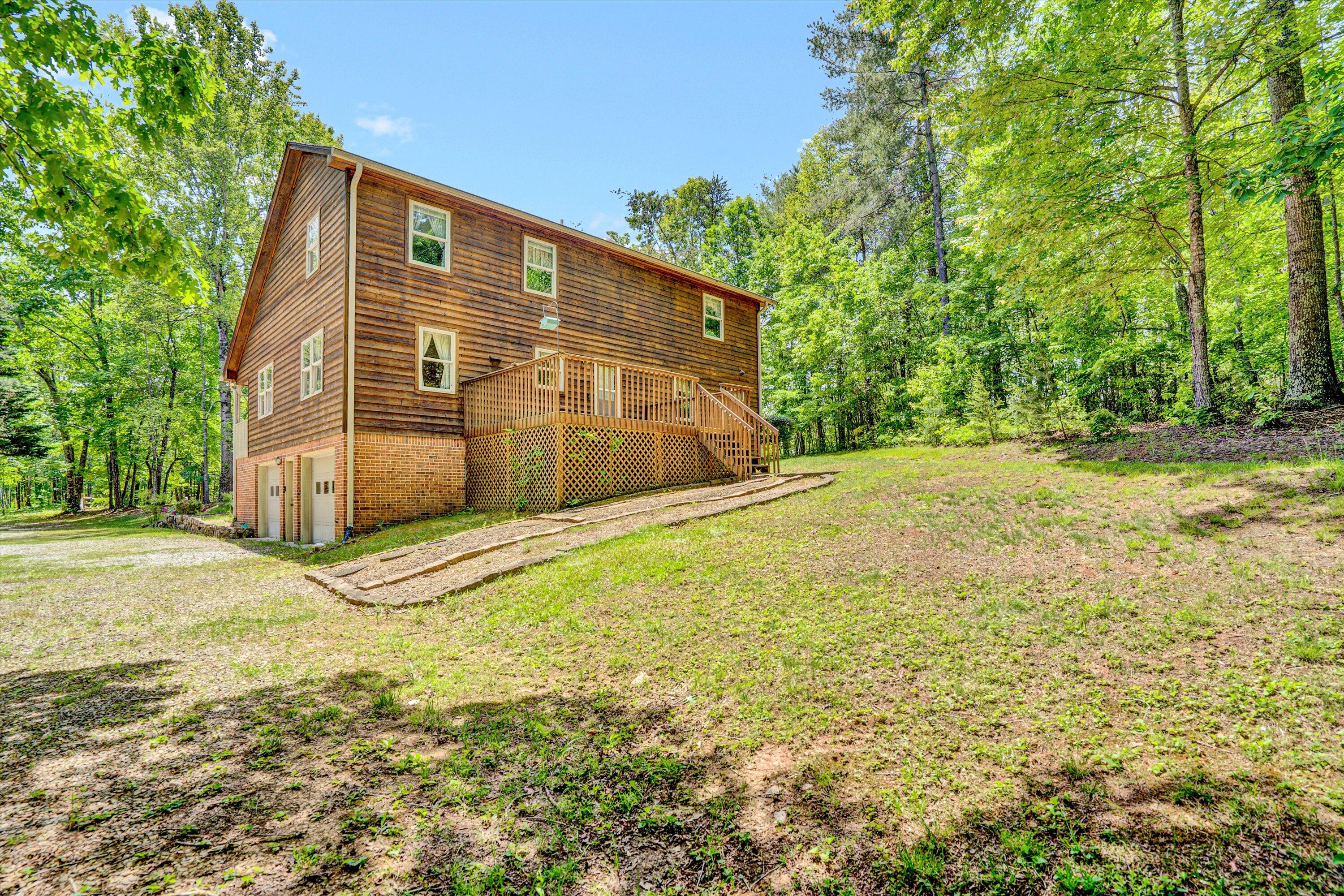 551 Heather Ridge Drive Rocky Mount, VA 24151 - Photo 2 of 41 a view of a backyard of the house