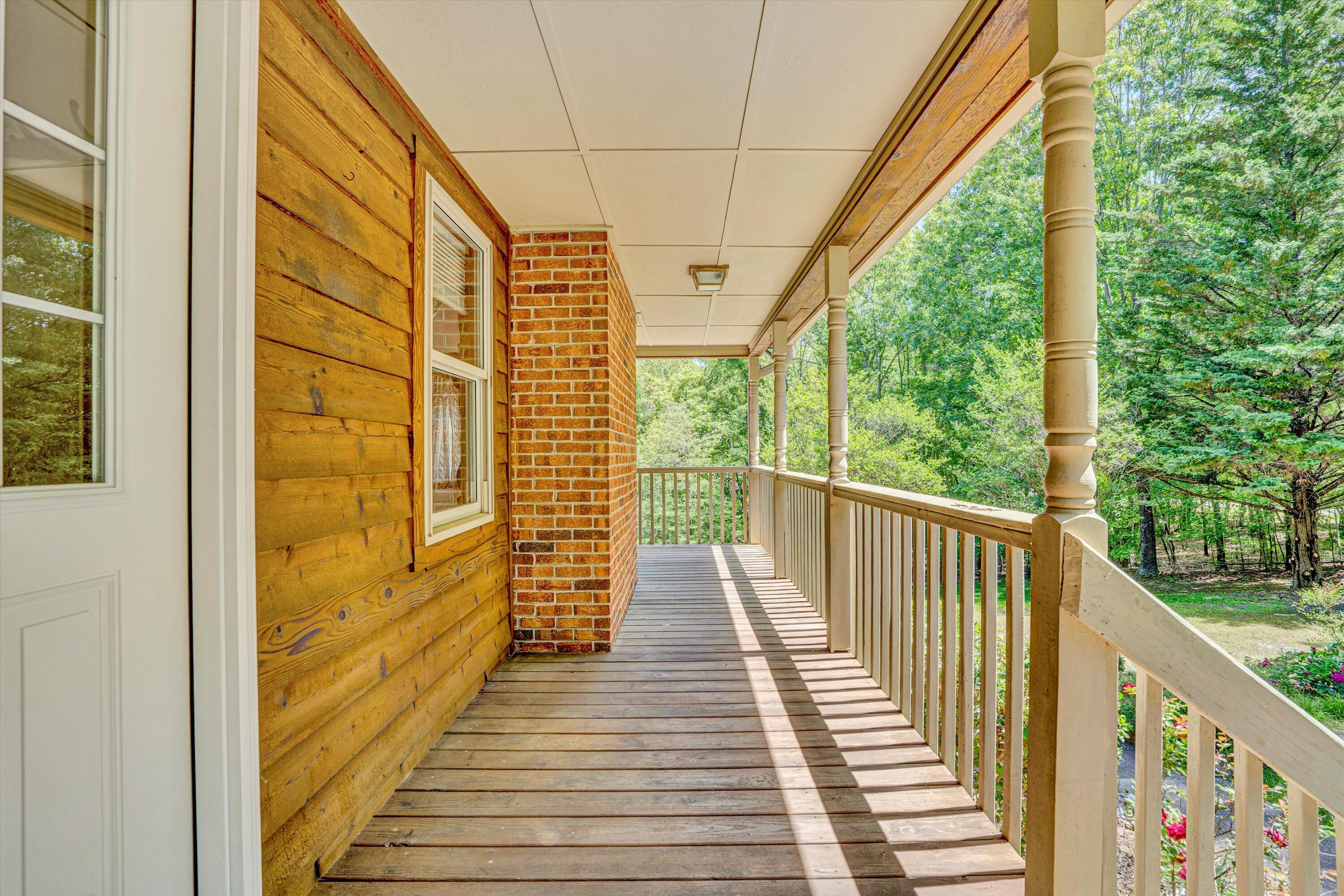 551 Heather Ridge Drive Rocky Mount, VA 24151 - Photo 5 of 41 a view of balcony with wooden floor