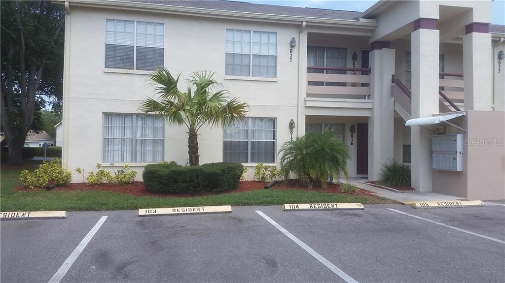 7900 Hardwick Drive, Unit 817 New Port Richey, FL 34653 - Photo 1 of 1 a house view with a garden space