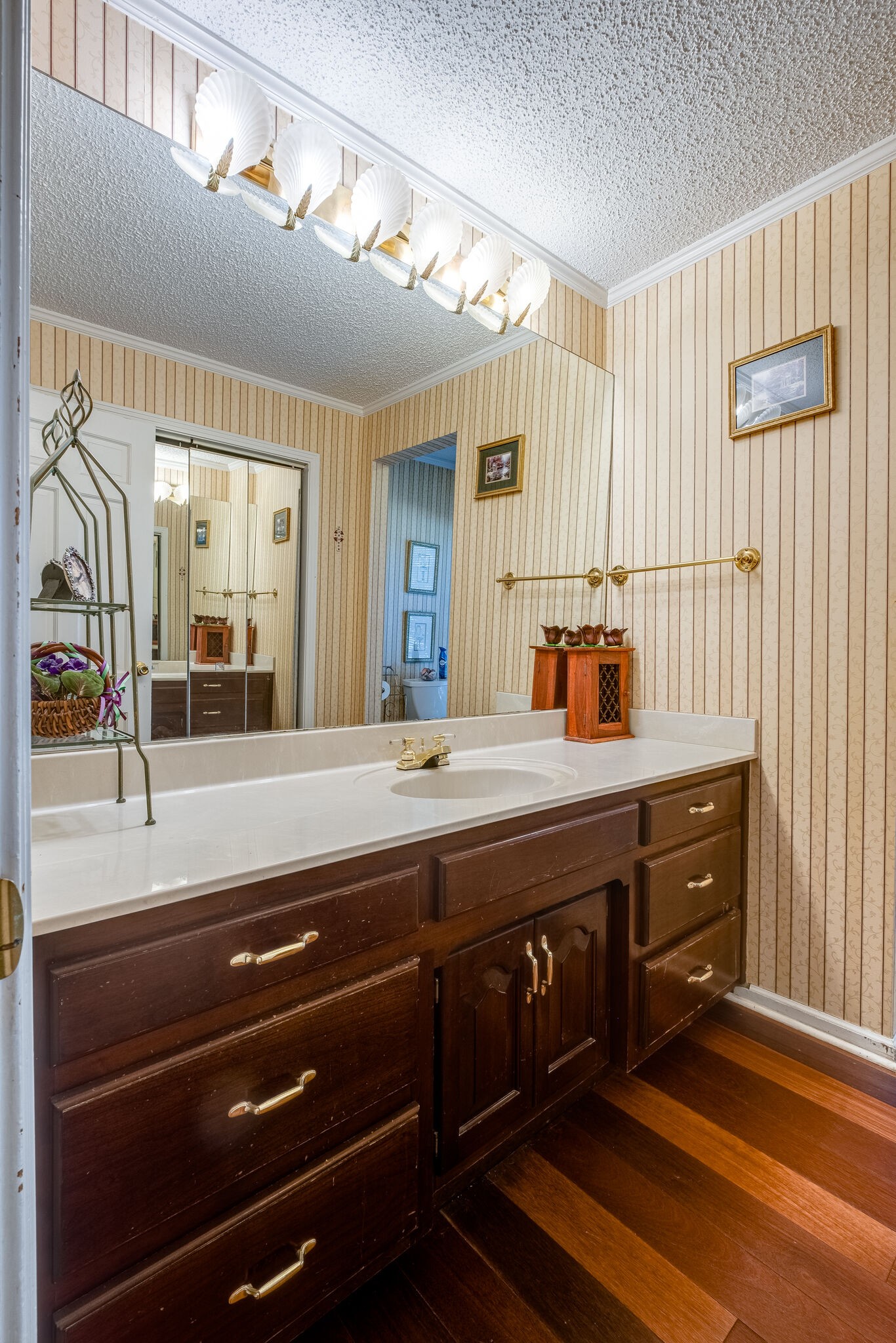 5025 Hickory Ridge Road Lebanon, TN 37087 - Photo 26 of 52 a spacious bathroom with double vanity and a mirror