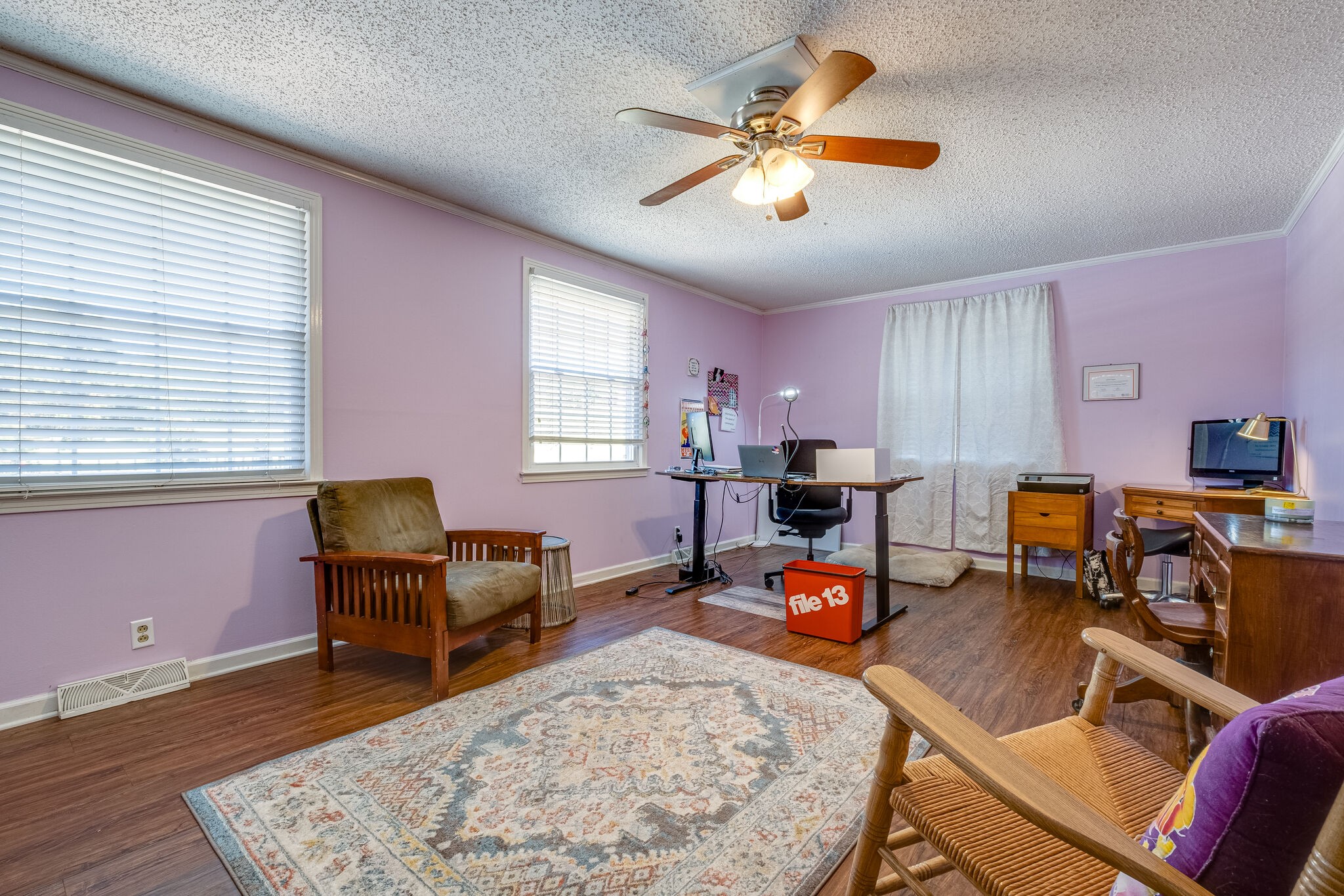 5025 Hickory Ridge Road Lebanon, TN 37087 - Photo 28 of 52 a view of a workspace with furniture and a window