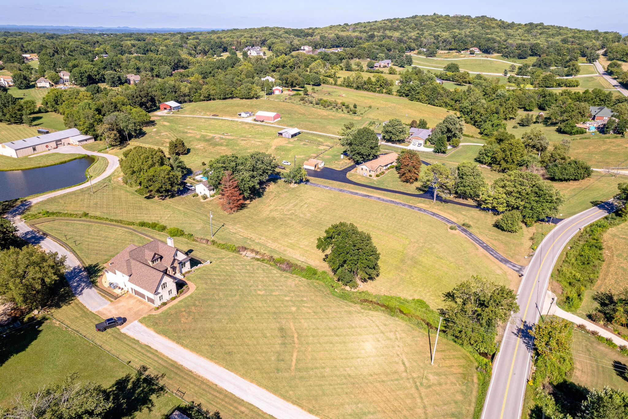 5025 Hickory Ridge Road Lebanon, TN 37087 - Photo 45 of 52 an aerial view of residential houses with outdoor space