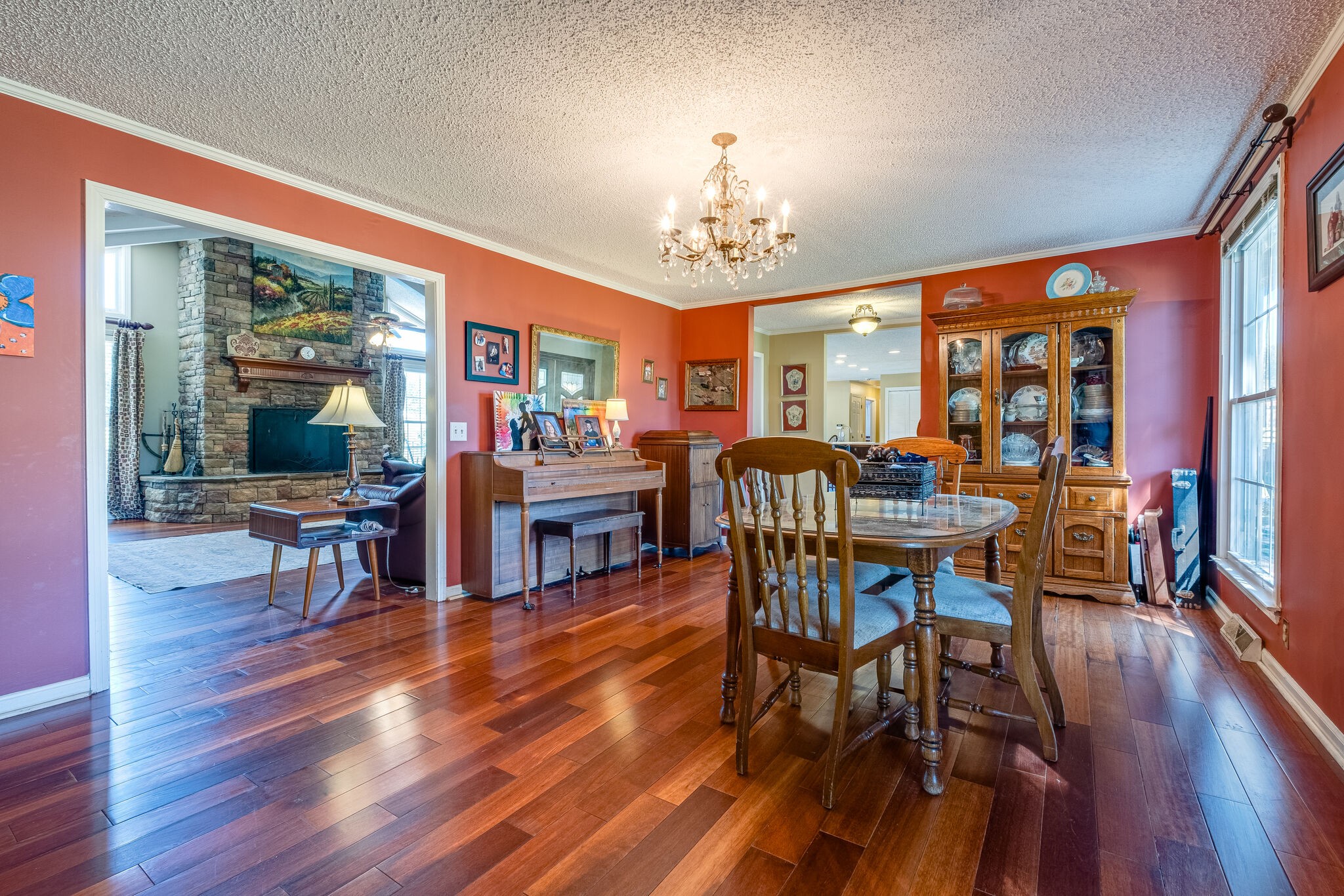 5025 Hickory Ridge Road Lebanon, TN 37087 - Photo 8 of 52 a view of a dining room with furniture window and wooden floor