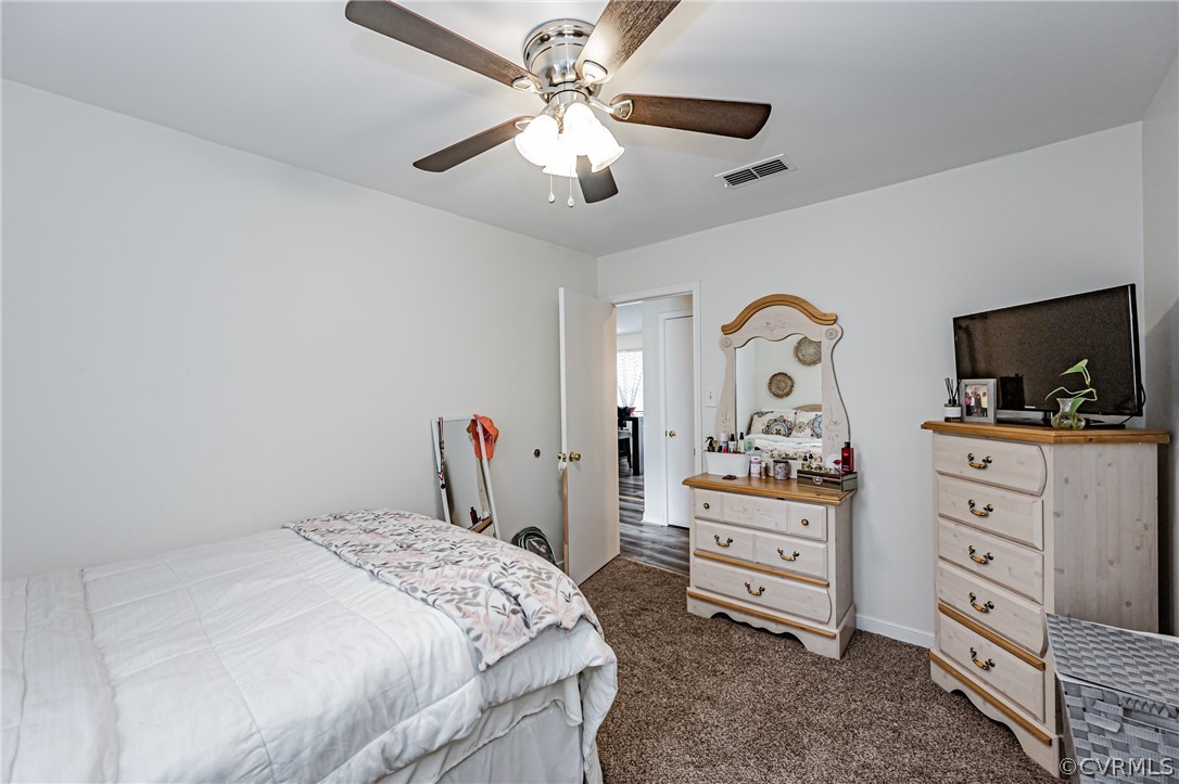 3902 Echo Ridge Court Midlothian, VA 23112 - Photo 12 of 42 a bedroom with a bed and a tv