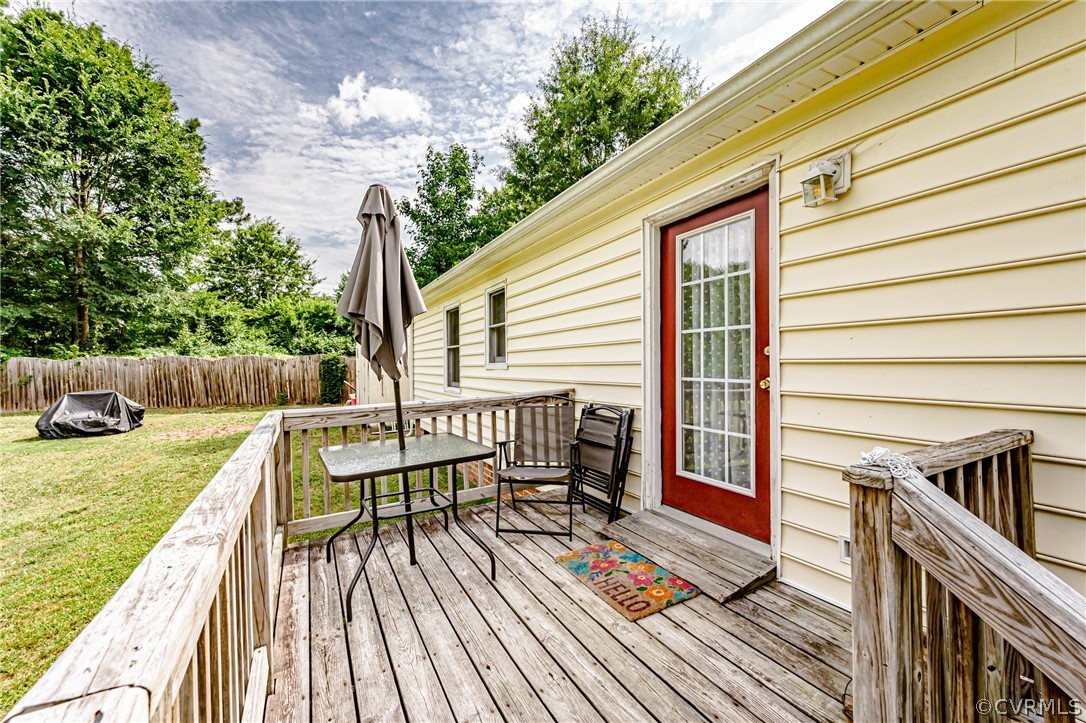 3902 Echo Ridge Court Midlothian, VA 23112 - Photo 40 of 42 a view of deck with patio