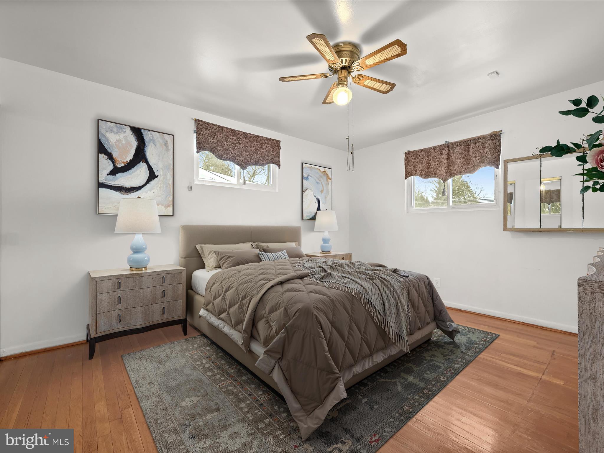 8537 Lucerne Road Randallstown, MD 21133 - Photo 5 of 49 Primary bedroom (virtually staged)