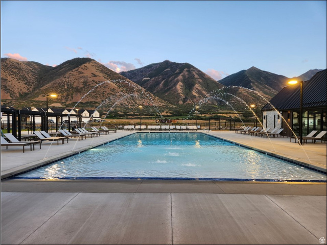 2032 East Dorset Way, Unit 286 Salem, UT 84653 - Photo 20 of 23 Expansive outdoor swimming pool with water features