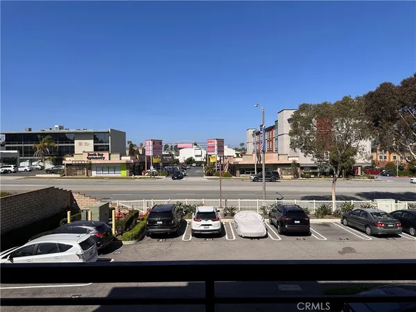 a city view with sitting space