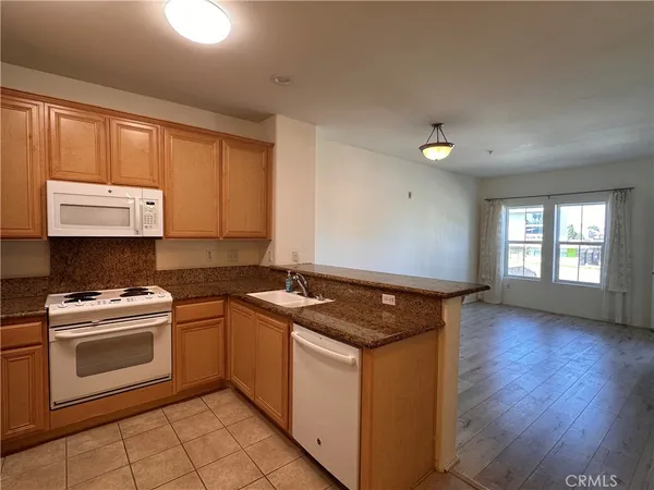 a kitchen with a stove a refrigerator and dishwasher