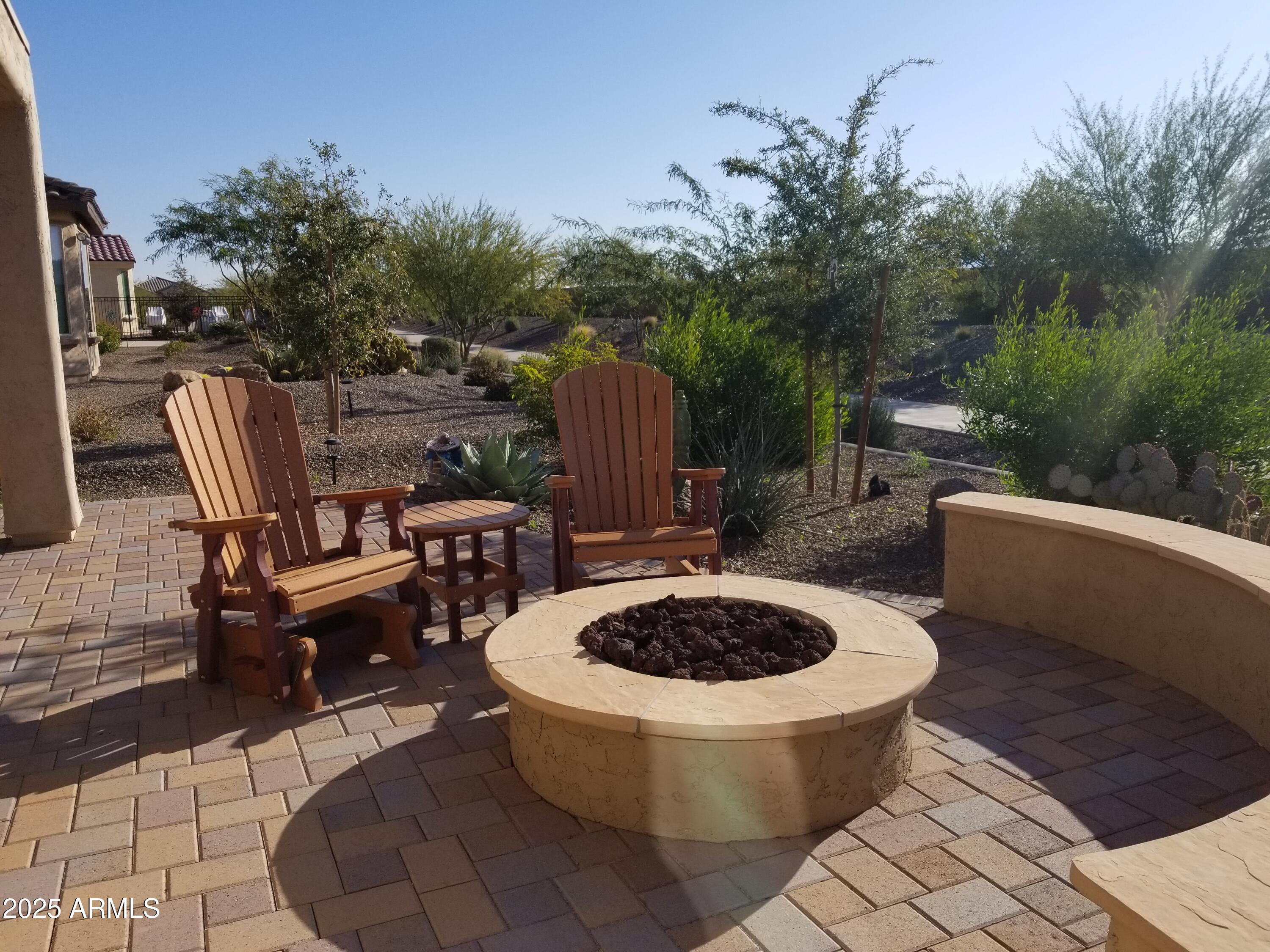 26881 West Utopia Road Buckeye, AZ 85396 - Photo 22 of 31 Utopia firepit view 2