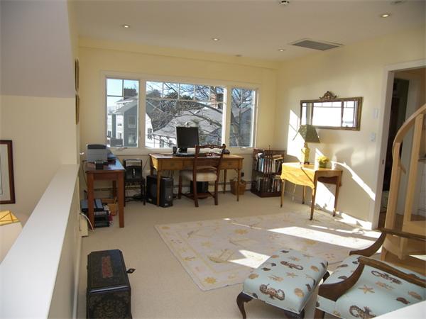 19 Summit Road Marblehead, MA 01945 - Photo 10 of 23 a view of a workspace with furniture and a large window