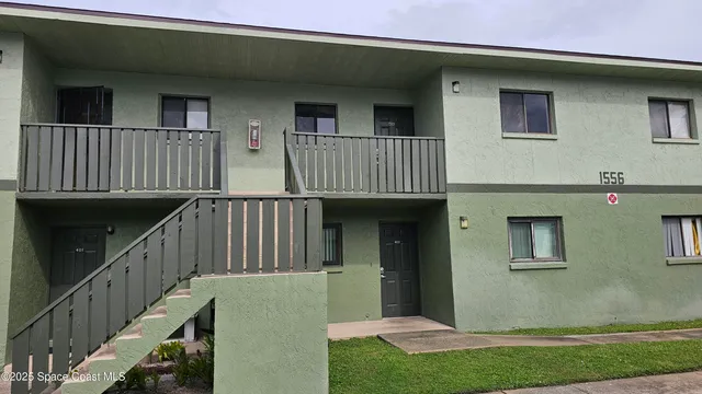 a view of front door of house