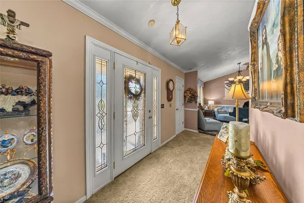 a very nice looking room with a large window