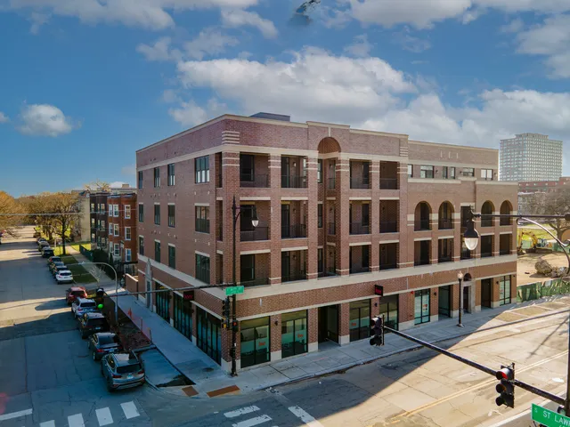a view of a building with a lot of windows