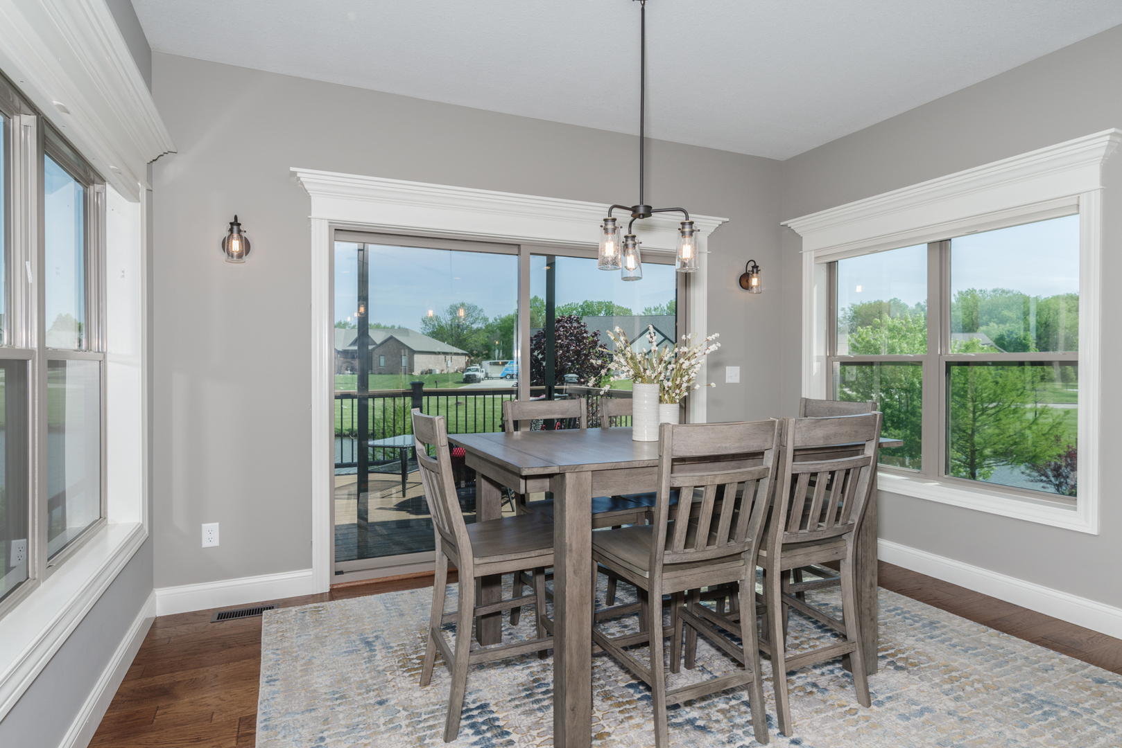 15924 Belfry Drive Bloomington, IL 61705 - Photo 26 of 59 a view of a dining room with furniture window and outside view