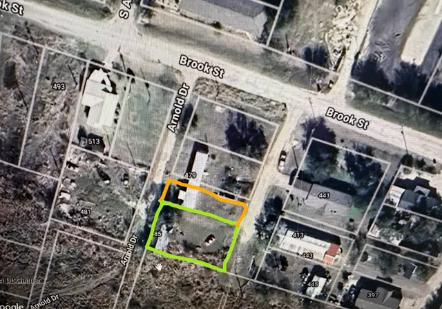 a view of backyard with tree