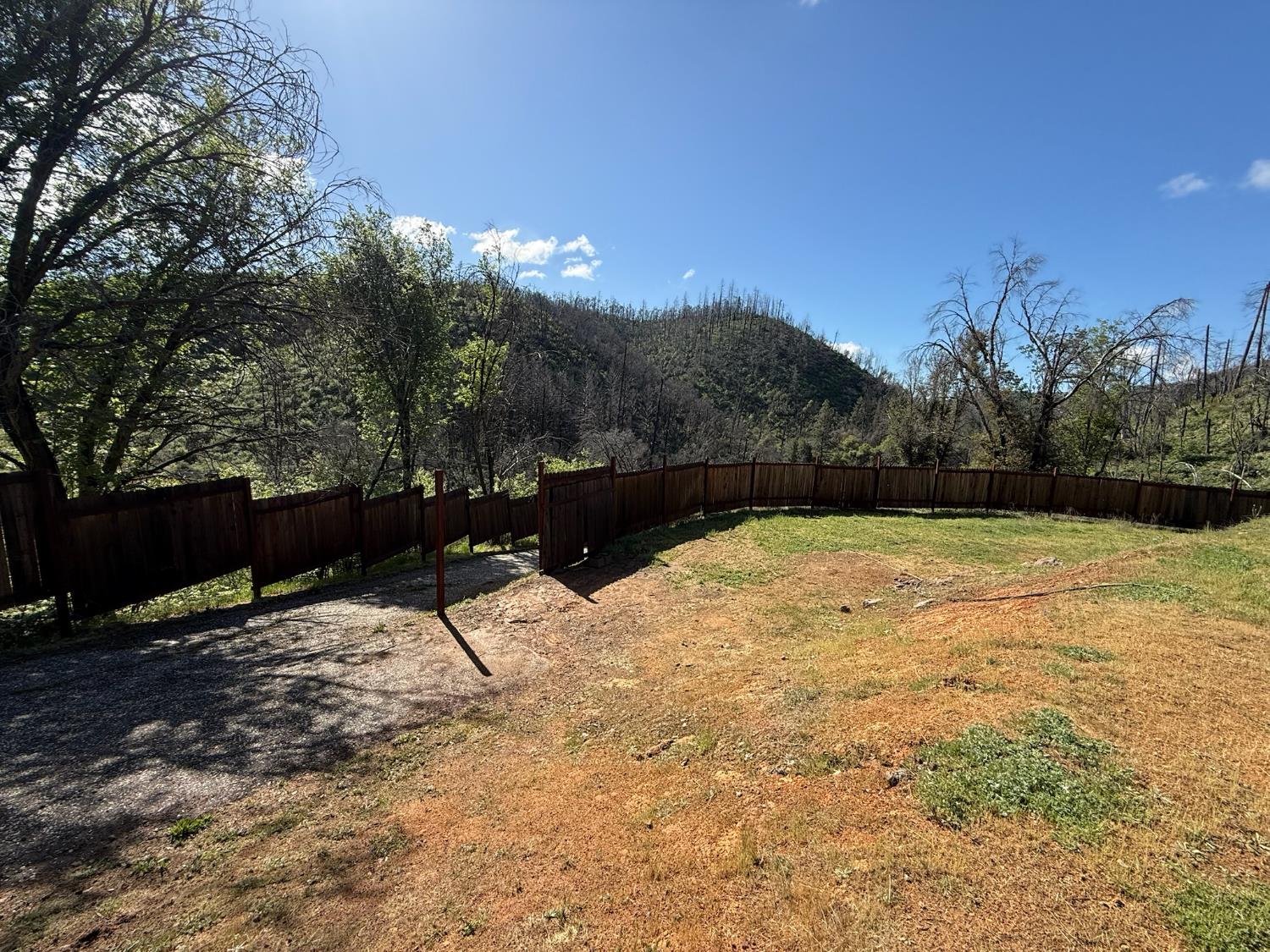 20976 Clydesdale Road Grass Valley, CA 95949 - Photo 26 of 54 a backyard of a house with lots of green space