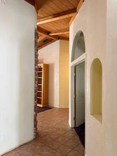 a view of room with furniture