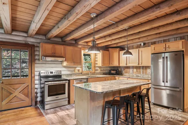 a bathroom with a bathtub and a sink