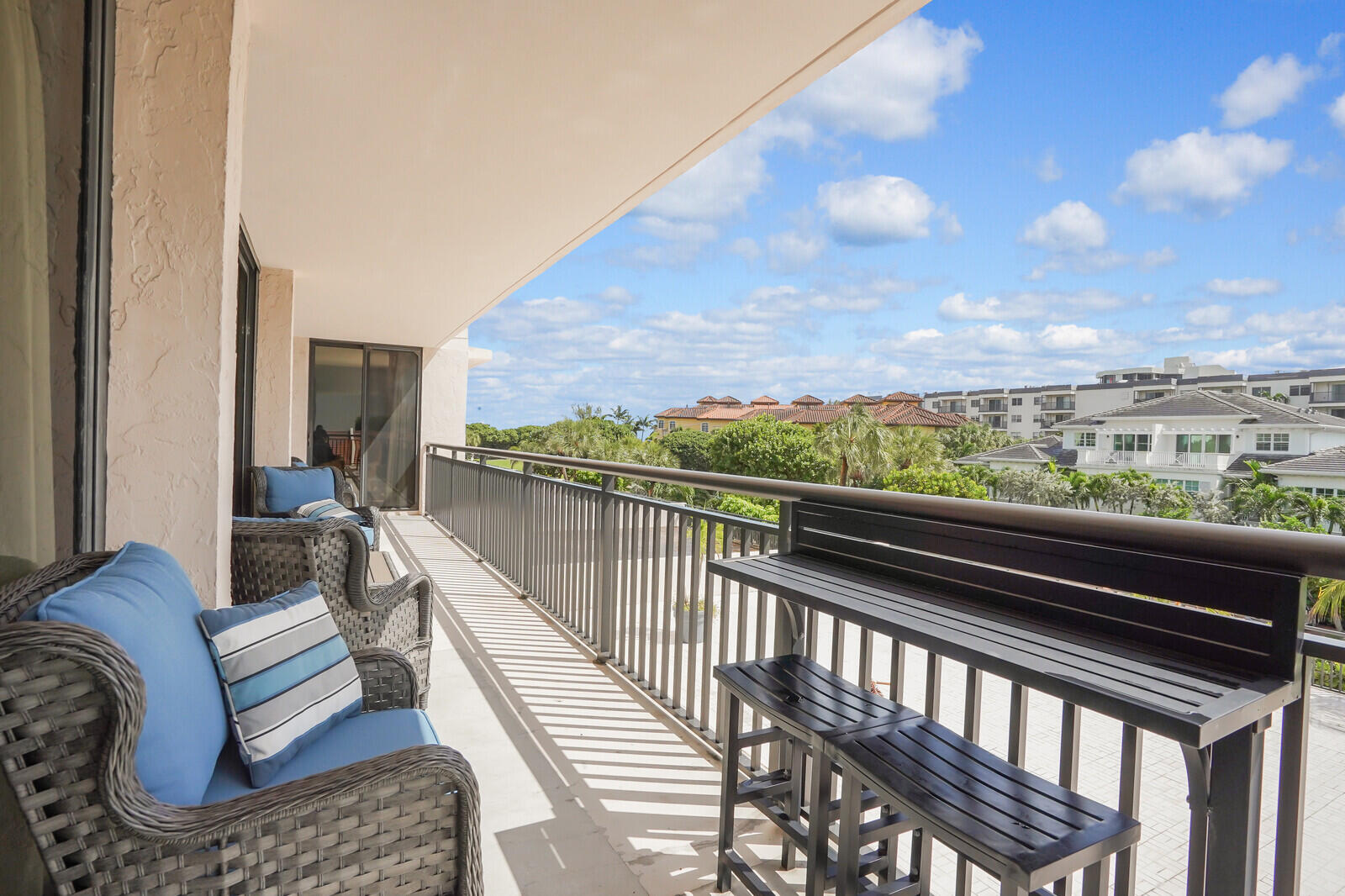 2667 North Ocean Boulevard, Unit I312 Boca Raton, FL 33431 - Photo 36 of 77 a view of balcony with furniture