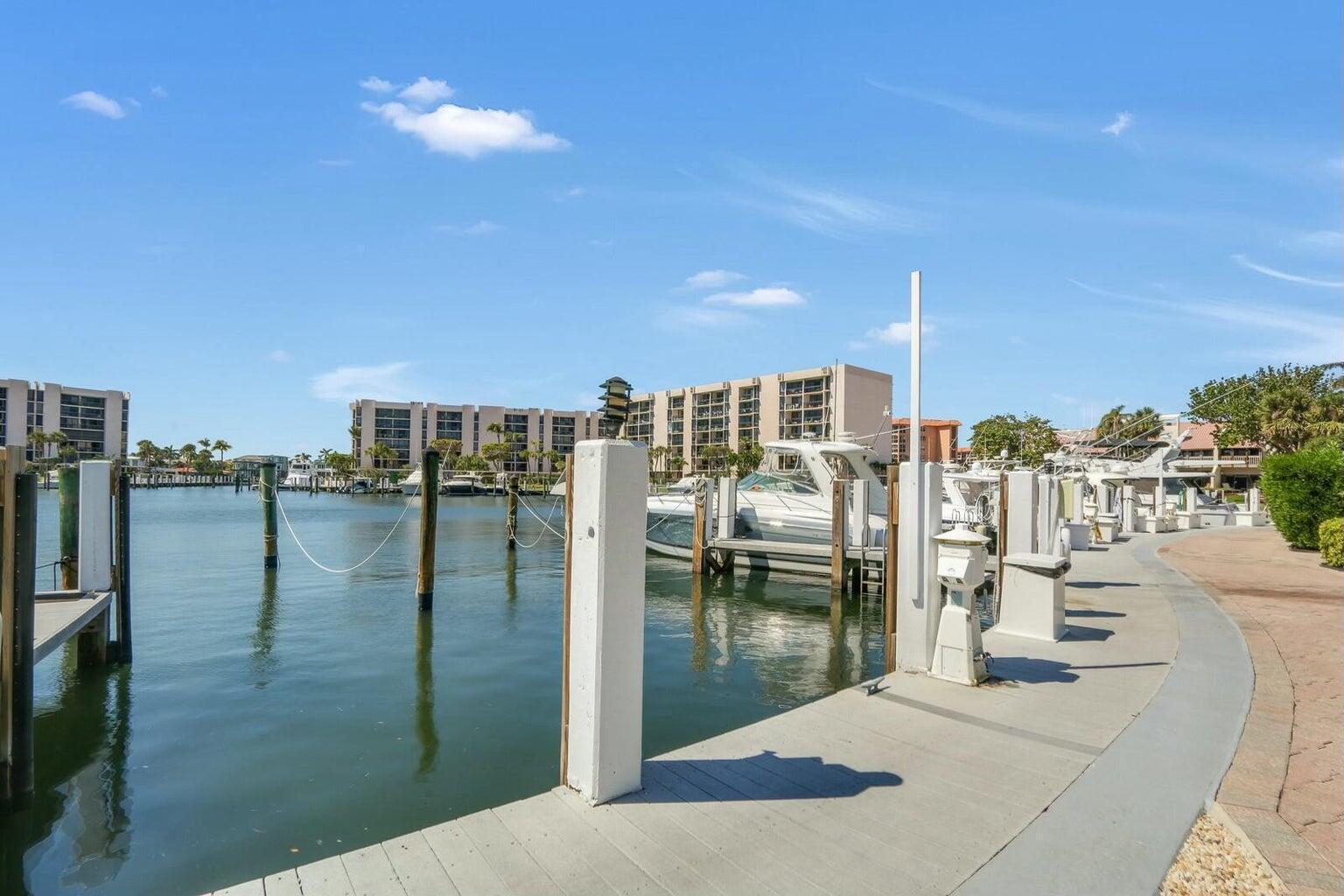 2667 North Ocean Boulevard, Unit I312 Boca Raton, FL 33431 - Photo 38 of 77 a view of water pond with outdoor seating