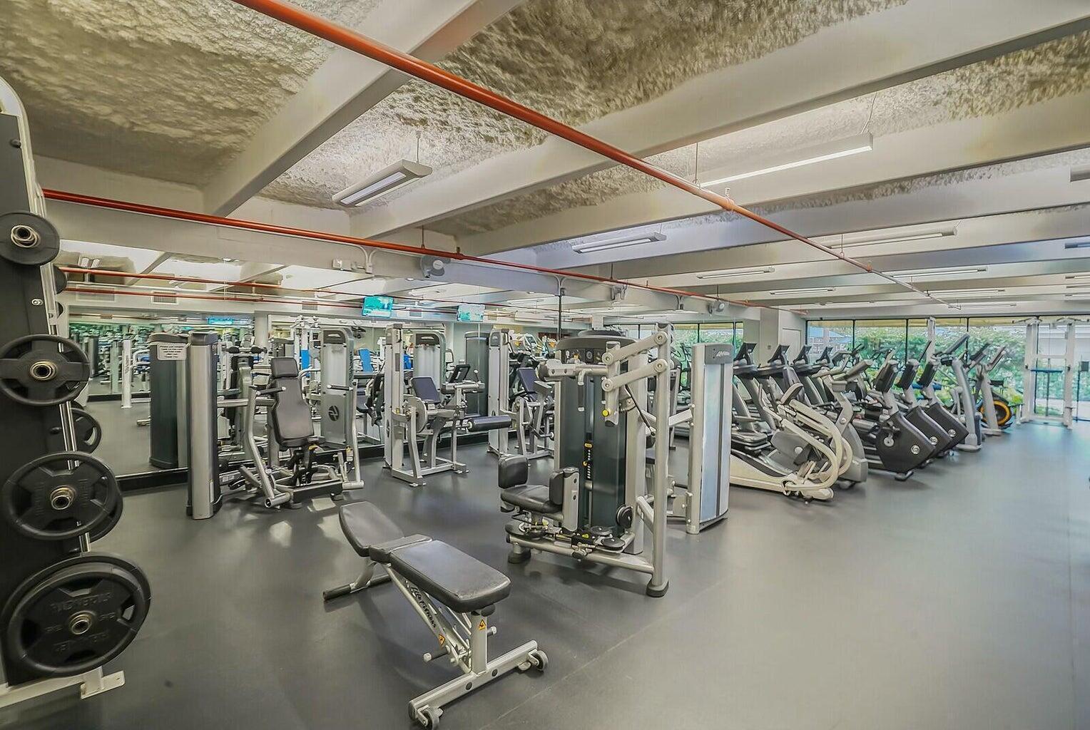 2667 North Ocean Boulevard, Unit I312 Boca Raton, FL 33431 - Photo 59 of 77 a view of a room with gym equipment