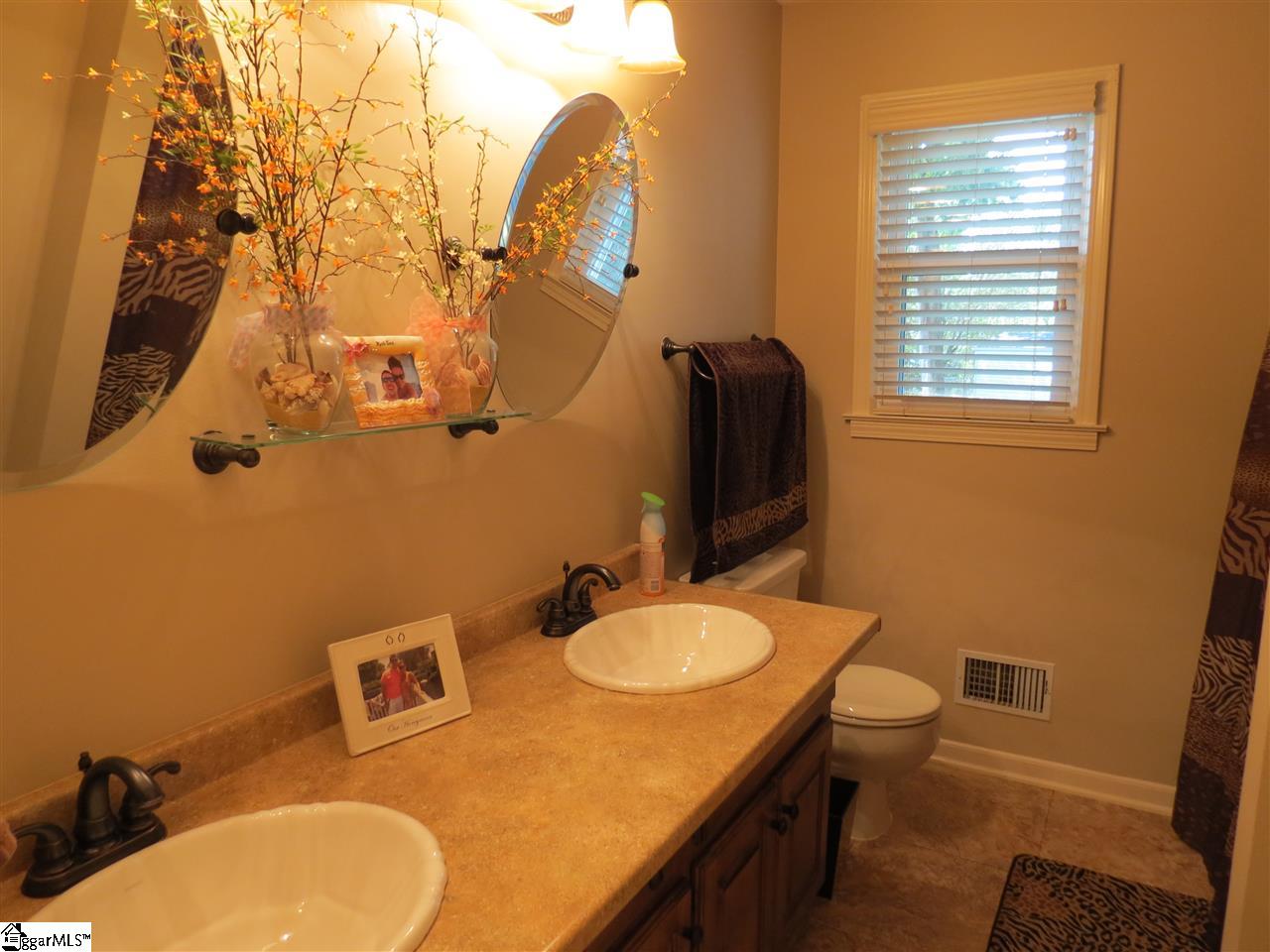 518 Fruitville Road Greenville, SC 29607 - Photo 26 of 35 Full updated hall bathroom with dble sinks and nice features