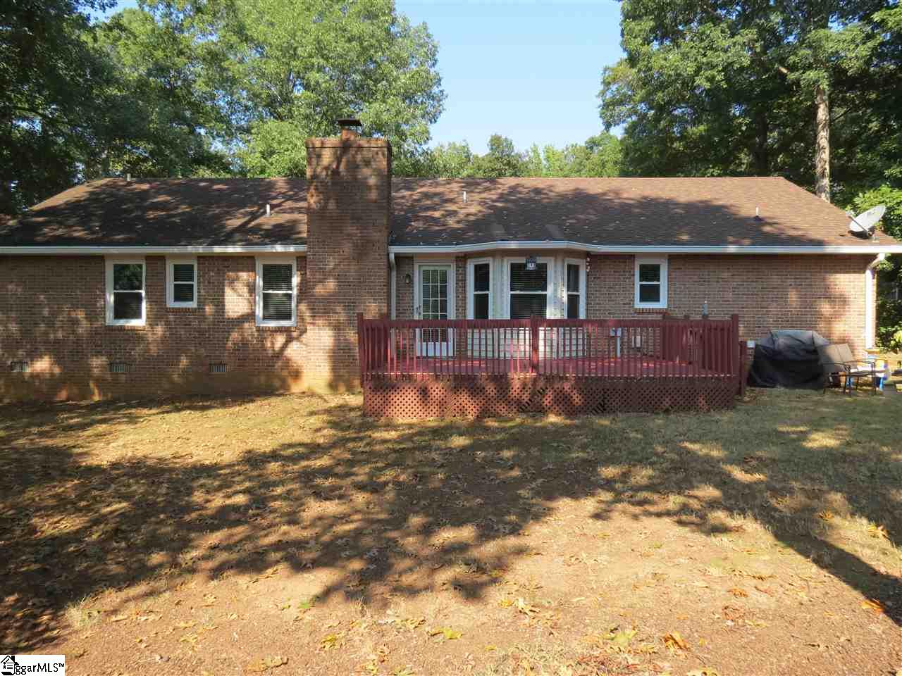 518 Fruitville Road Greenville, SC 29607 - Photo 31 of 35 Great view of the back, with plenty of nice shade for barbecues!